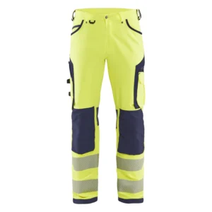 High Vis Arbeitshose 4-Wege-Stretch ohne Nageltaschen