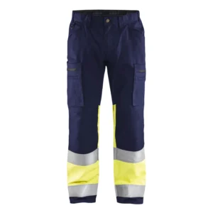 High Vis Arbeitshose mit Stretch