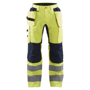 High Vis Arbeitshose mit Stretch
