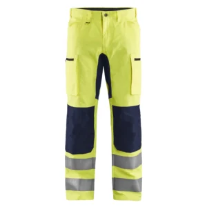 High Vis Arbeitshose mit Stretch