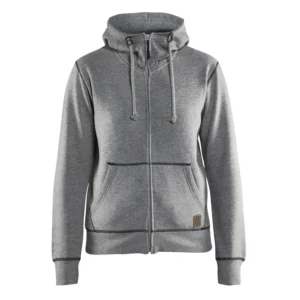 Damen Kapuzenjacke mit Reissverschluss
