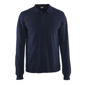 Langarm Polo Shirt