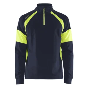 Sweatshirt mit High Vis Einsätzen