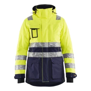Damen High Vis Winter Parka