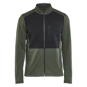 Sweatshirt mit durchgehendem Reißverschluss