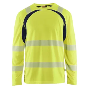 Langarm T-Shirt High Vis