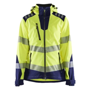 Damen High Vis Softshell Jacke