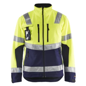 High Vis Softshell Jacke