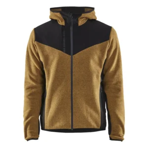 Strickjacke mit Softshell