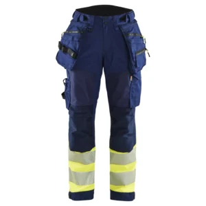 Damen High Vis Arbeitshose Softshell