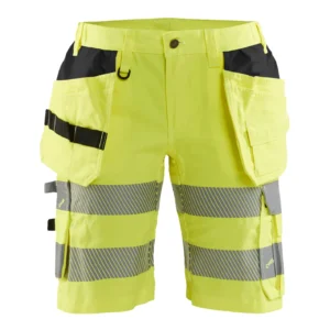 Damen High Vis Shorts mit Stretch